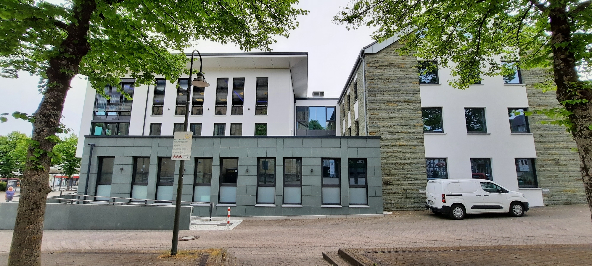 Aktuellen Diskussion Neubauprojekt Stadthaus