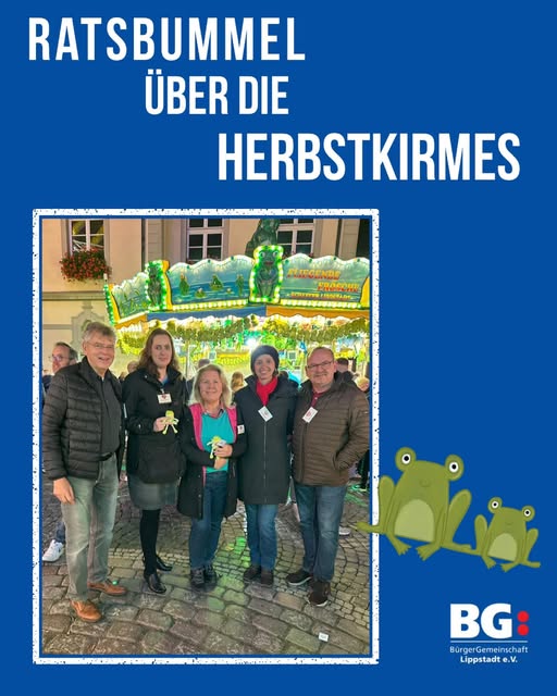 v.l. Dieter Marche (Fraktionsvorsitzender), Jessica Münzel (Ratsmitglied), Gabi Schütte-Holthaus (Ortsvorsteherin Bad Waldliesborn bis zum 31.10. und BG-Mitglied), Jana De Vidts (Ratsmitglied), Detlef Cramer (stellvertretender Fraktionsvorsitzender)